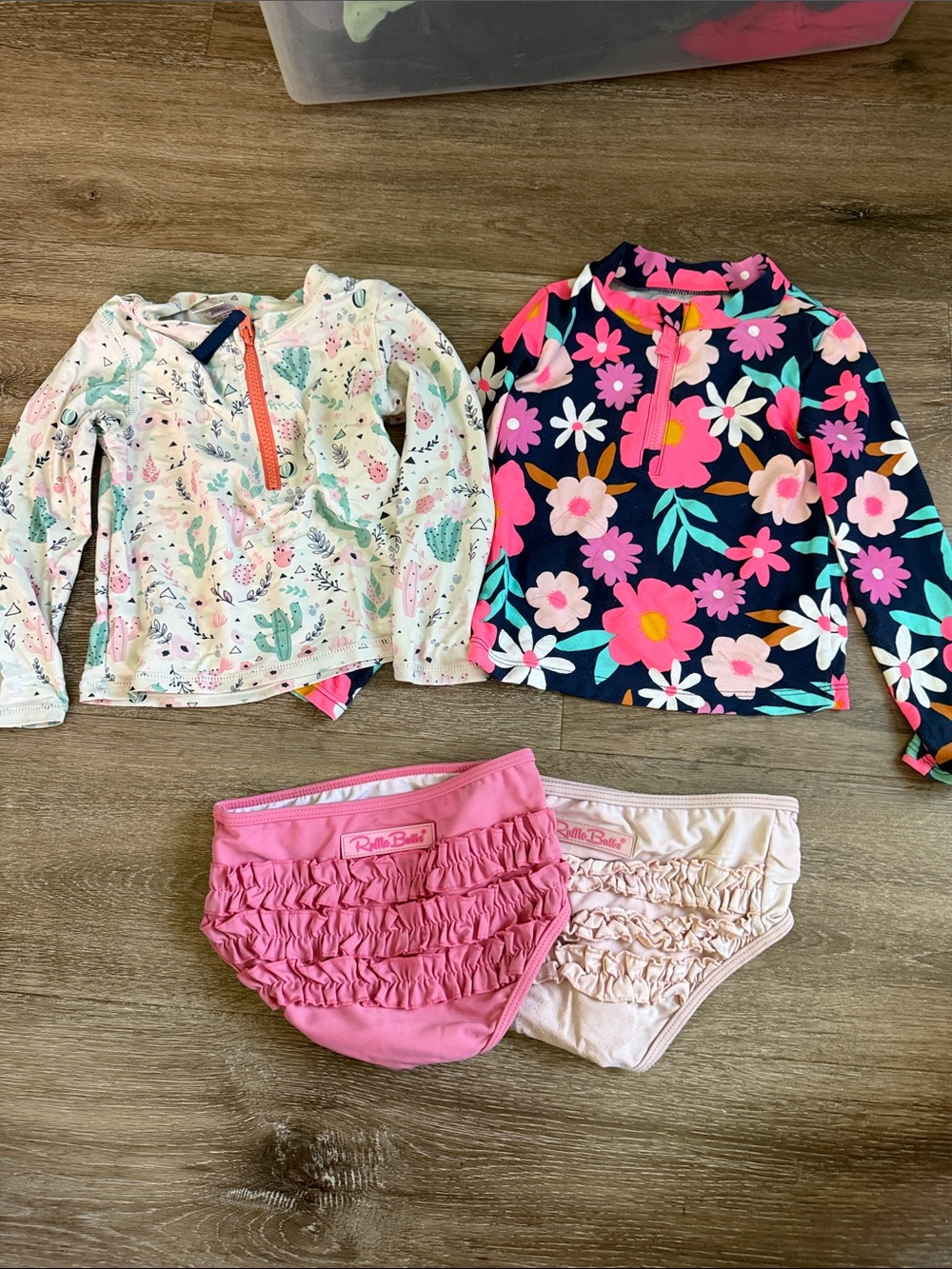 Ruffle Butts Swimsuit Girls 3T Bundle